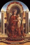 Gentile Bellini, The Virgin and Child Enthroned